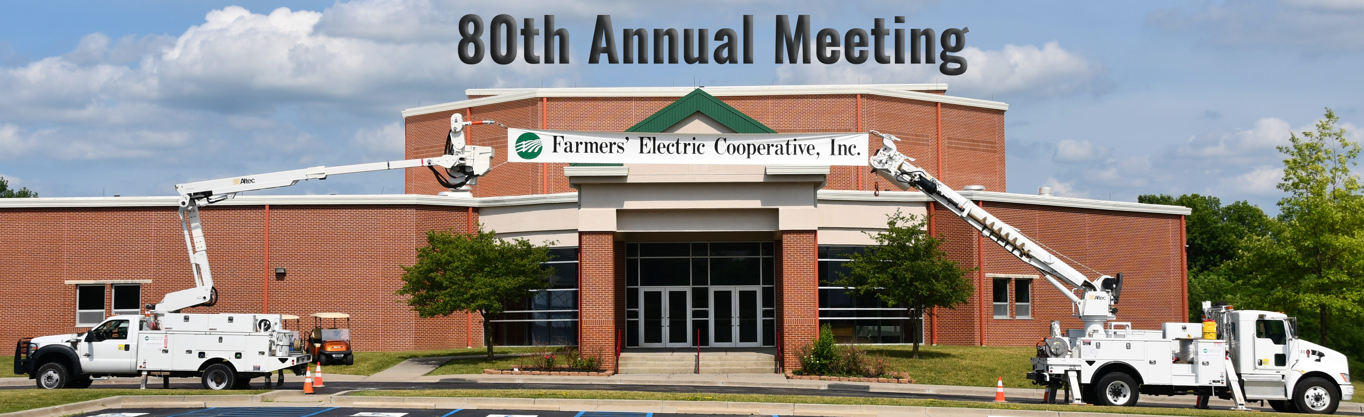 Annual Meeting Entrance