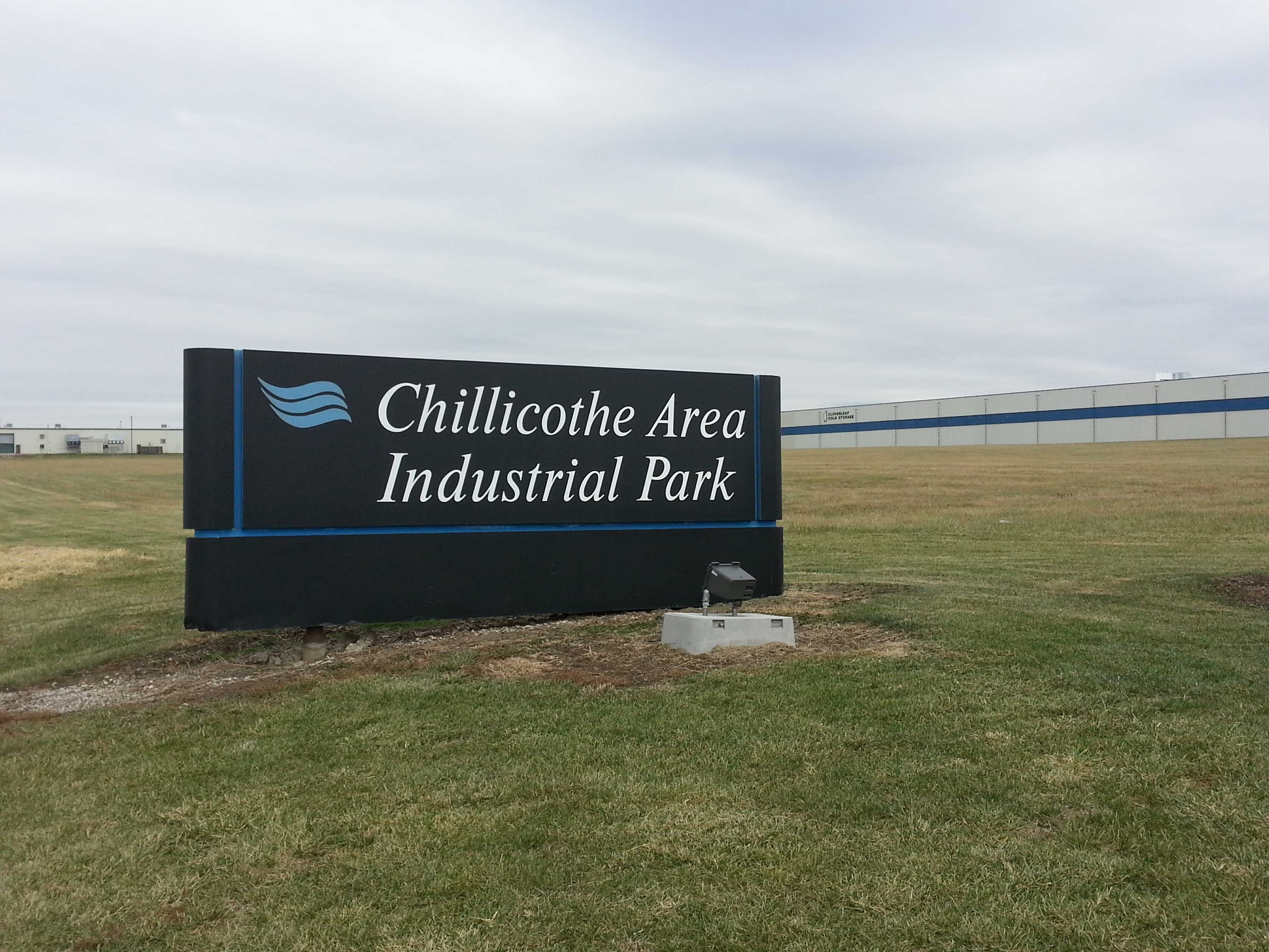 Chillicothe Industrial Park sign