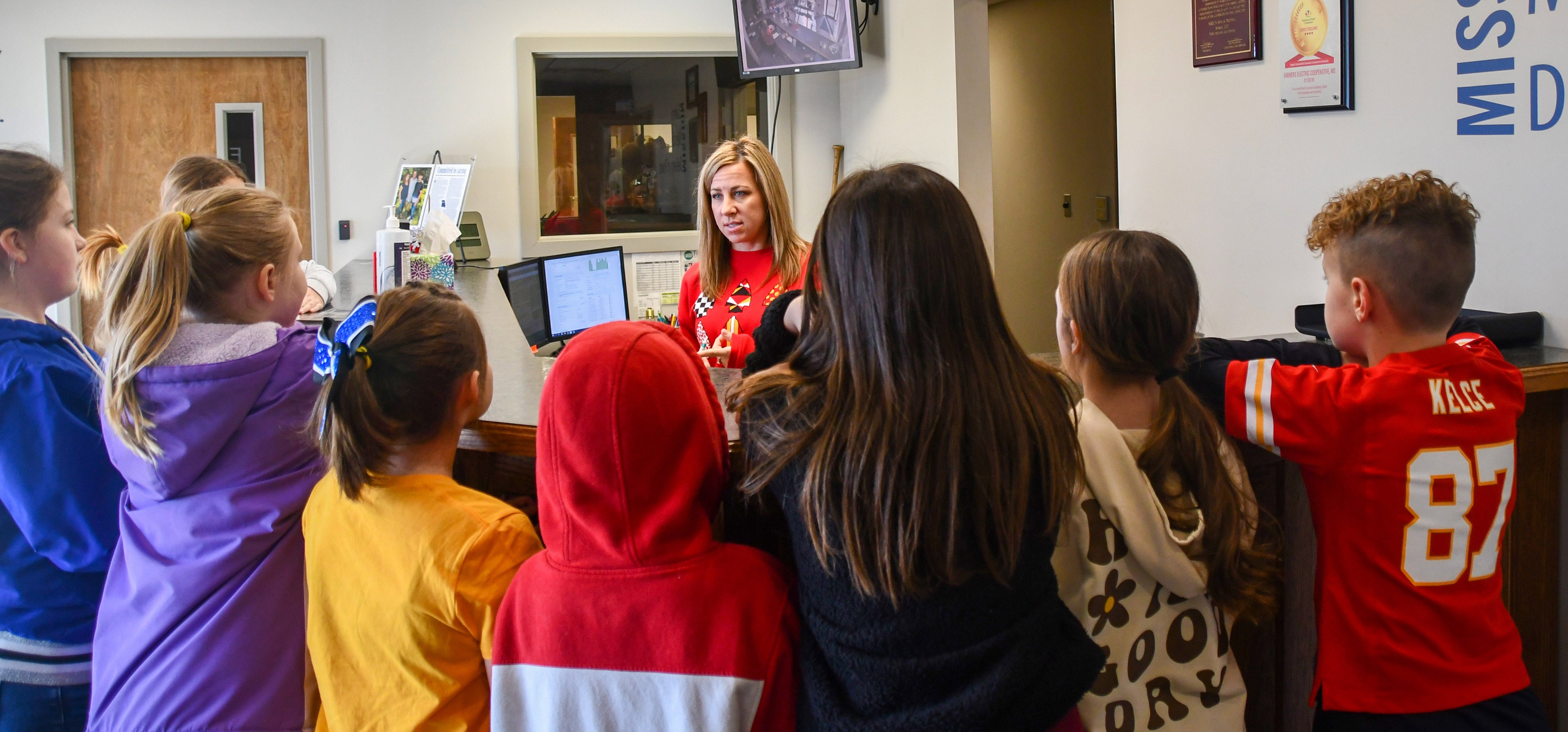 Students learn the behind the scenes office positions